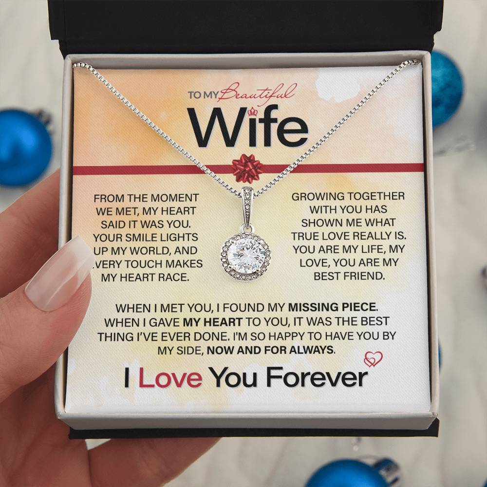 Best Gift for Your Wife: Eternal Love Necklace - Remind Her of Your Unending Love