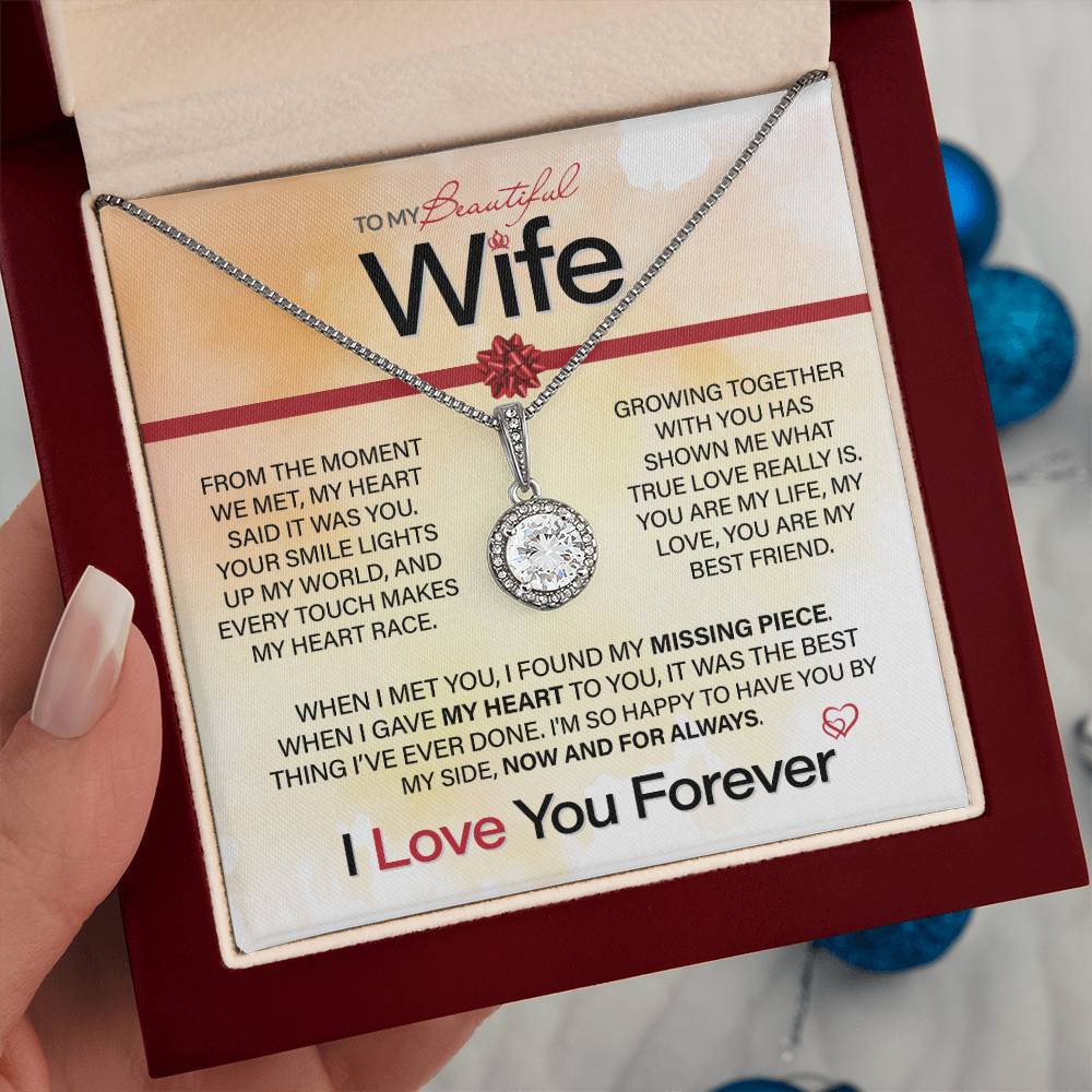 Best Gift for Your Wife: Eternal Love Necklace - Remind Her of Your Unending Love