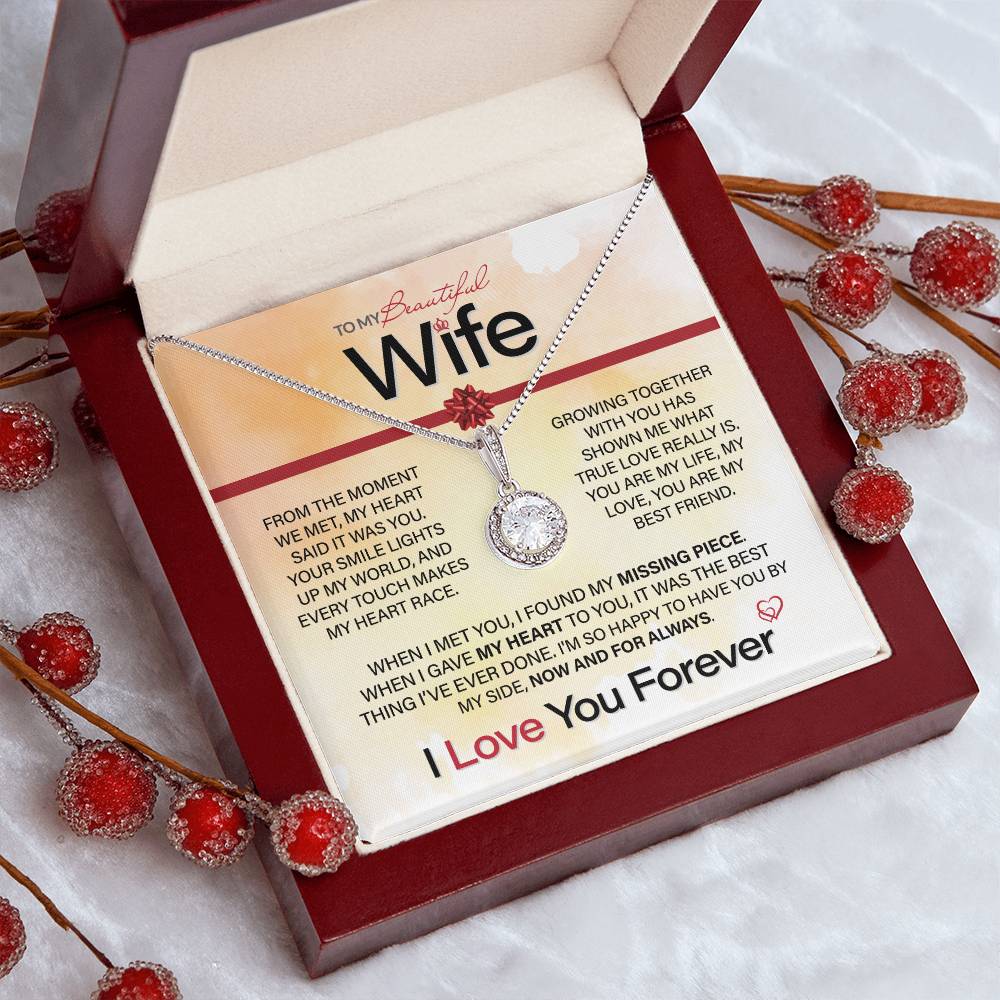 Best Gift for Your Wife: Eternal Love Necklace - Remind Her of Your Unending Love