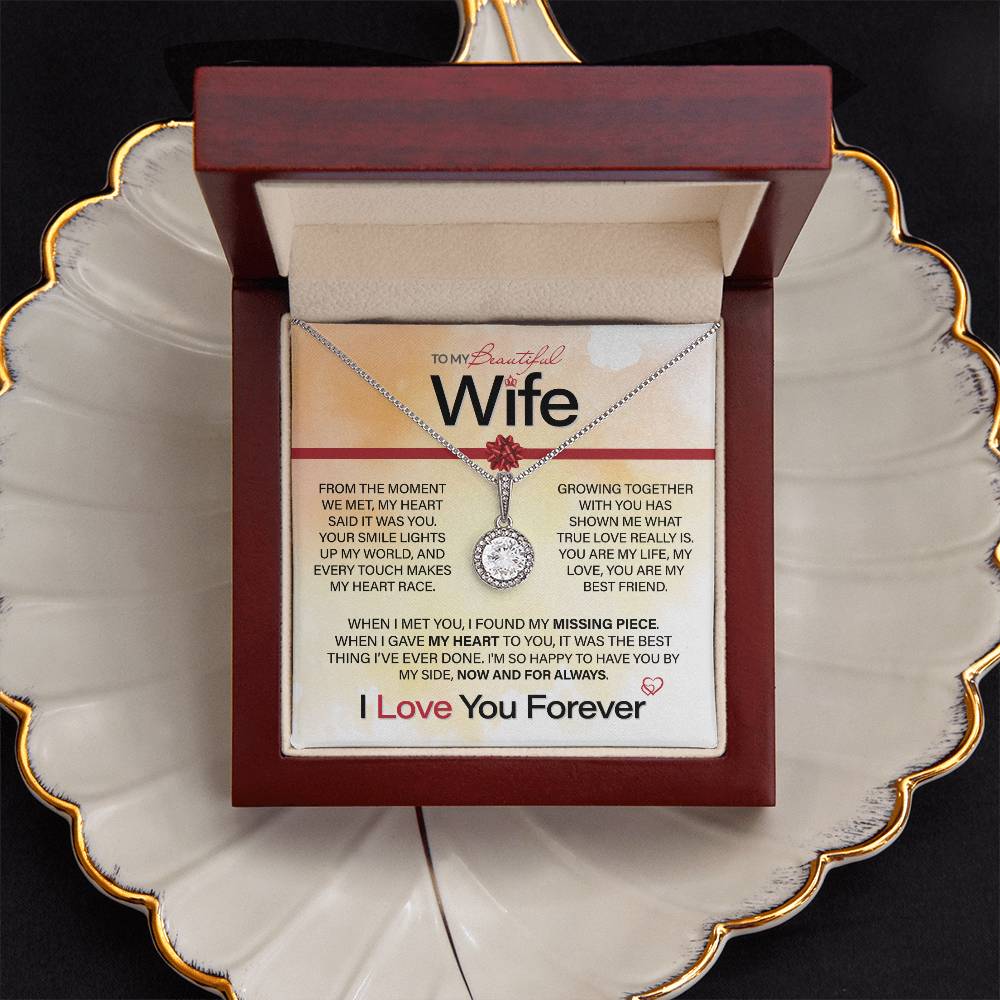 Best Gift for Your Wife: Eternal Love Necklace - Remind Her of Your Unending Love