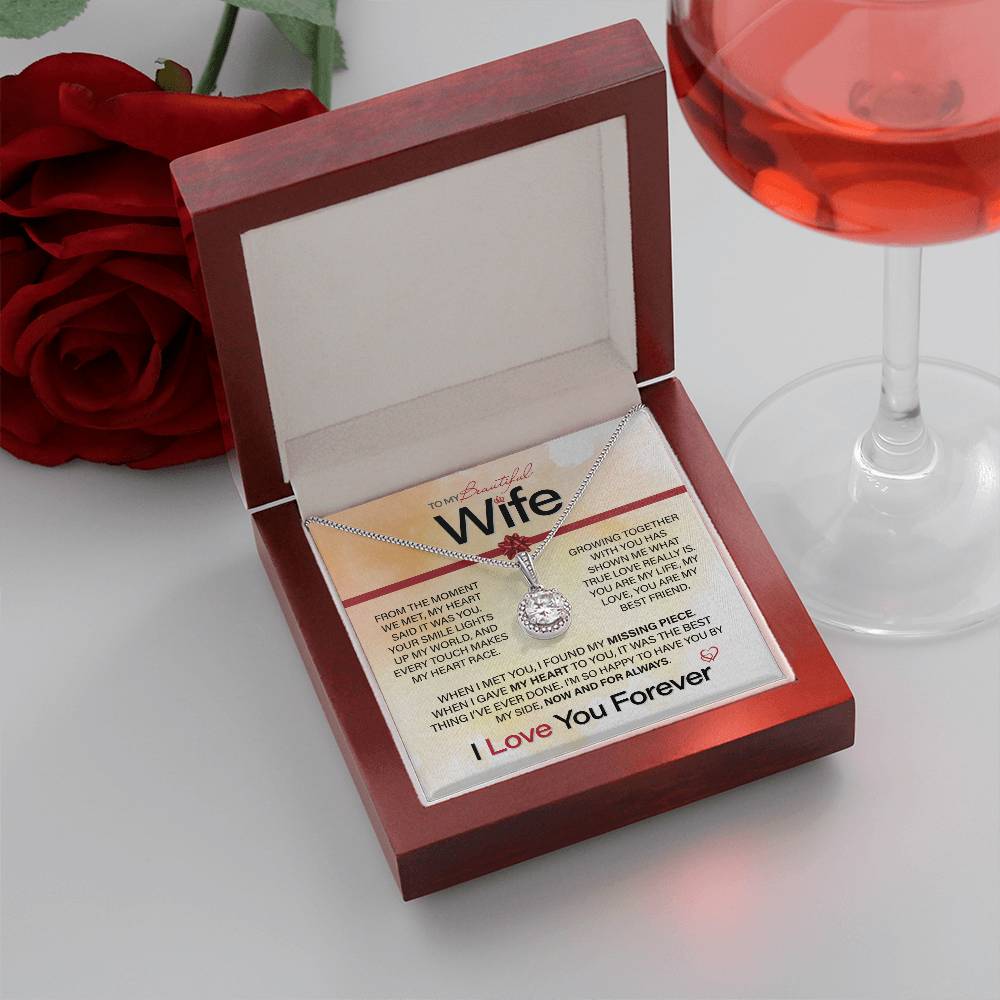 Best Gift for Your Wife: Eternal Love Necklace - Remind Her of Your Unending Love