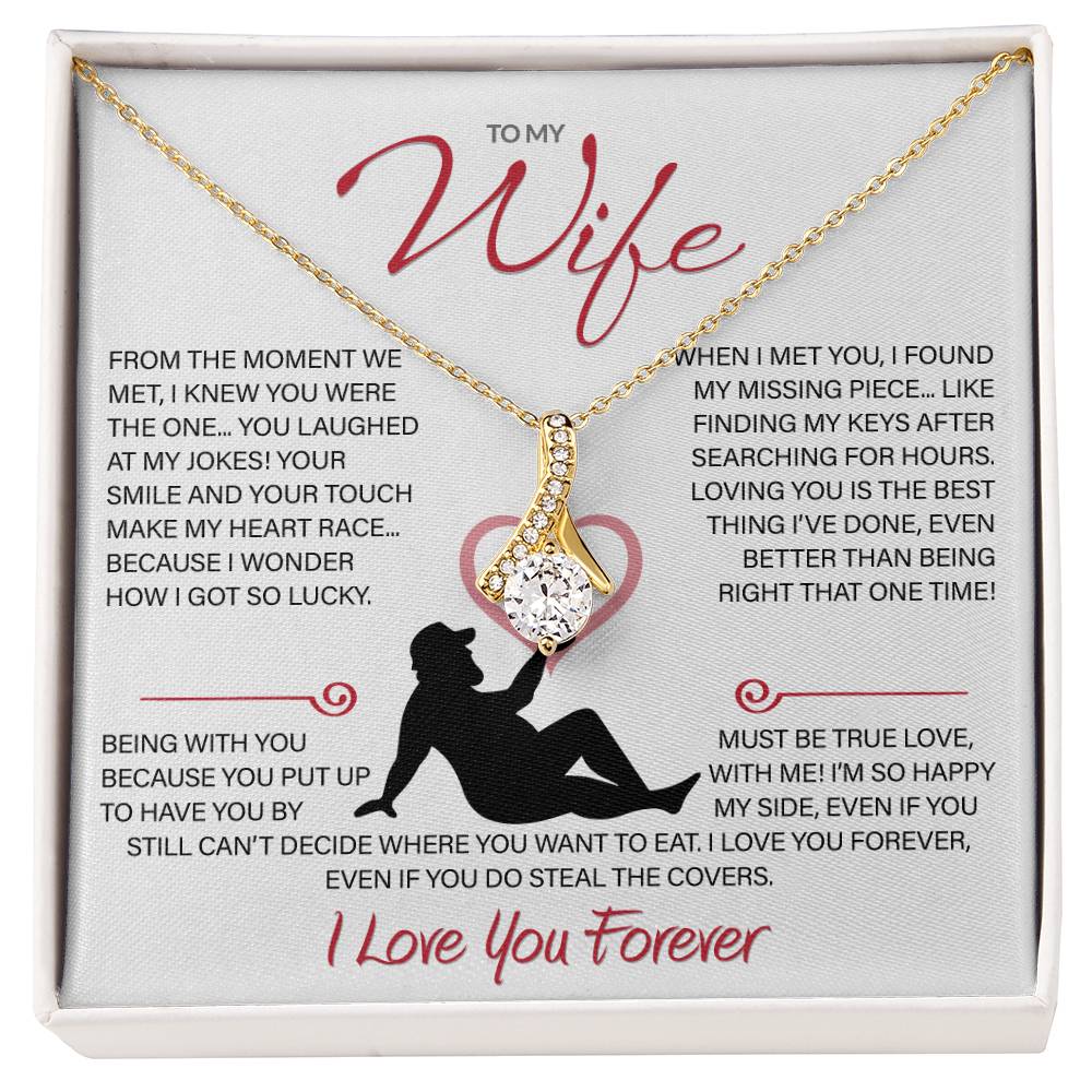 Best Gift for Your Wife: Forever Love Necklace - Remind Her What She Means to You