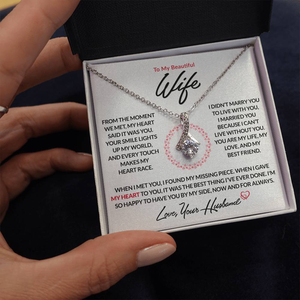 Best Gift for Your Wife: Forever Love Necklace - Remind Her of Your Love