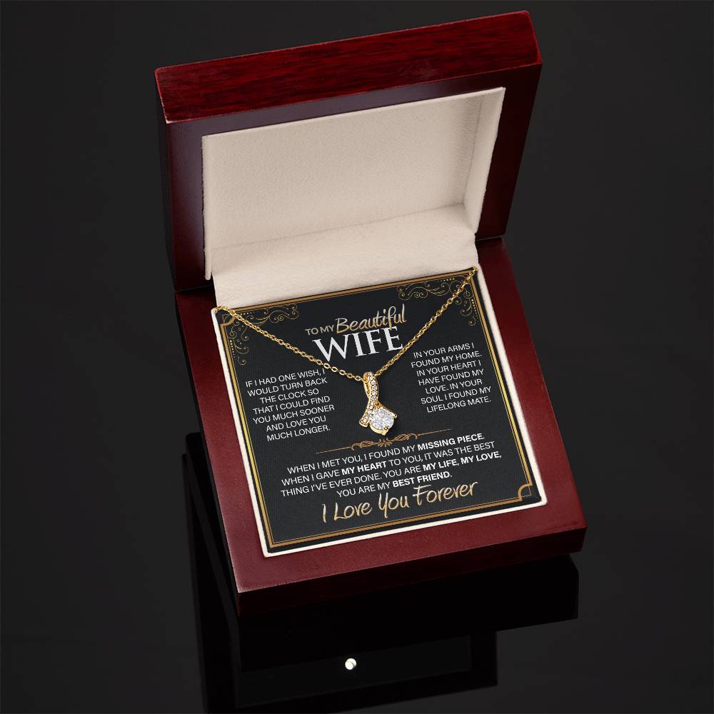 Best Gift for Your Beautiful Wife: Forever Love Necklace to Melt Her Heart