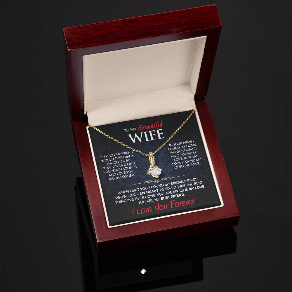 Best Gift for Your Beautiful Wife: Forever Love Necklace to Melt Her Heart