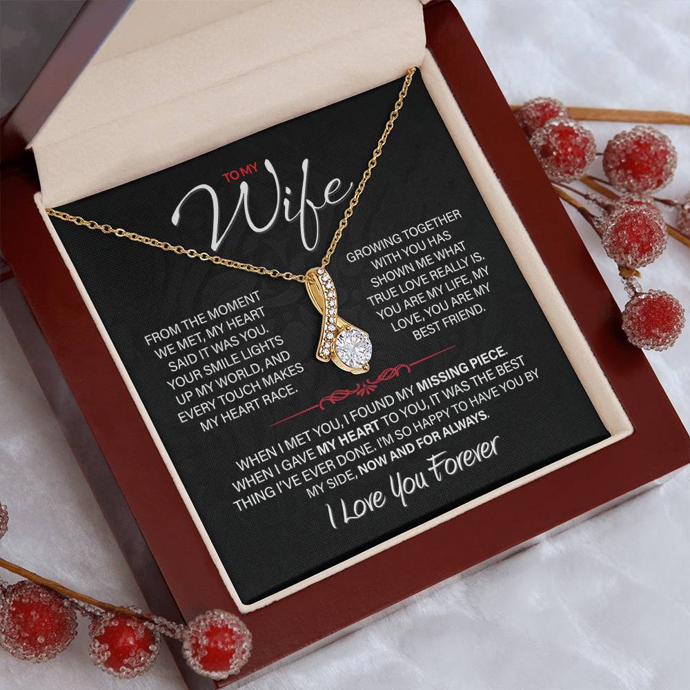 Best Gift for Your Wife: Forever Love Necklace - Remind Her of Your Love