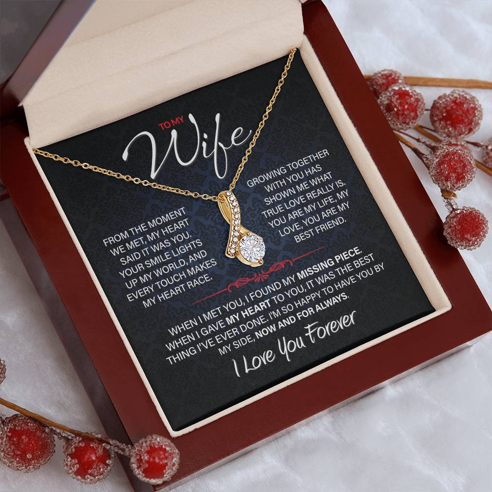 Best Gift for Your Wife: Forever Love Necklace - Remind Her of Your Love