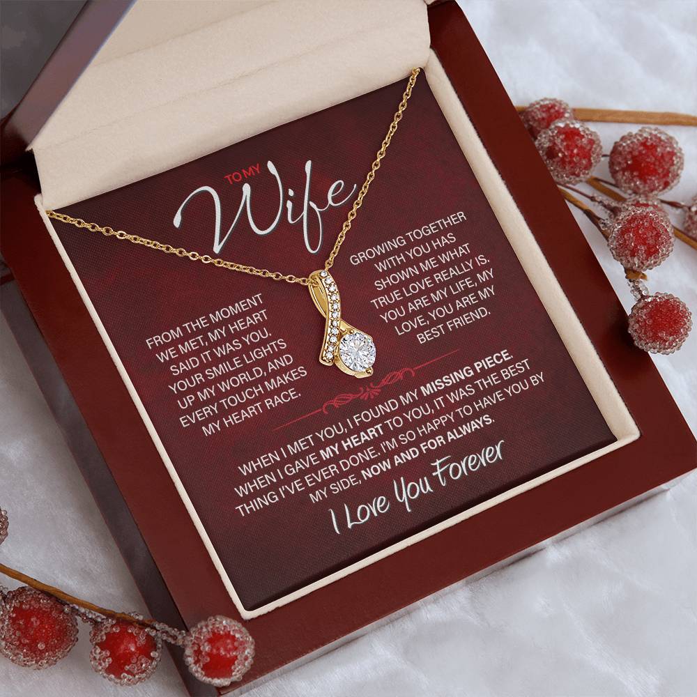 Best Gift for Your Wife: Forever Love Necklace - Remind Her of Your Love
