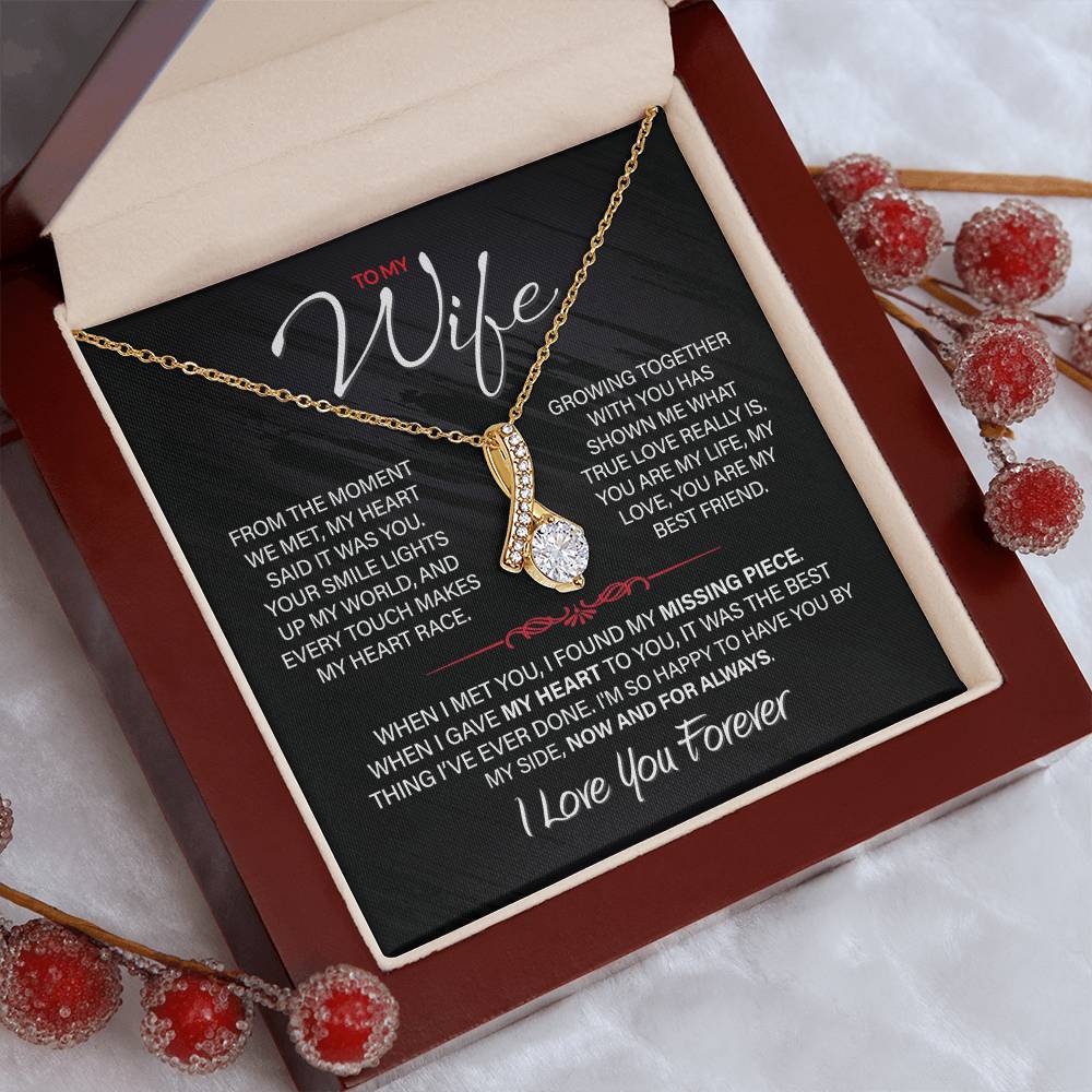 Best Gift for Your Wife: Forever Love Necklace - Remind Her of Your Love