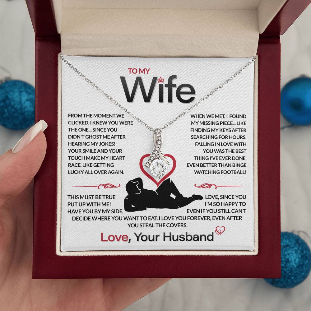 Best Gift for Your Wife: Forever Love Necklace - Remind Her What She Means to You