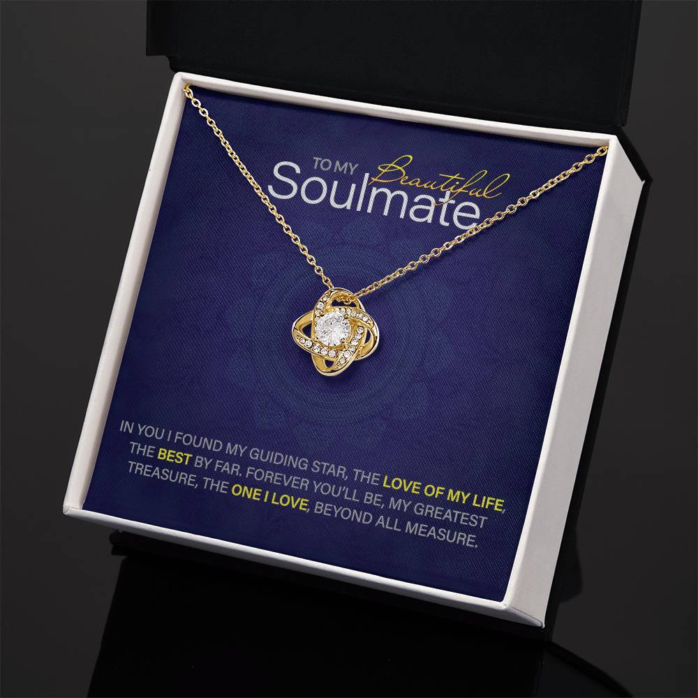For Your Beautiful Soulmate: Love Knot Necklace to Melt Her Heart
