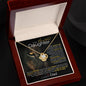 Best Gift for Daughter: Dad's Forever Love Knot Necklace to Encourage Her Heart