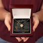 Best Gift for Daughter: Dad's Forever Love Knot Necklace to Encourage Her Heart