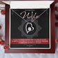 Best Gift for Wife: Forever Treasure Heart Necklace to Melt Her Heart [Dark]