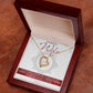 Best Gift for Wife: Forever Treasure Heart Necklace to Melt Her Heart [Light]