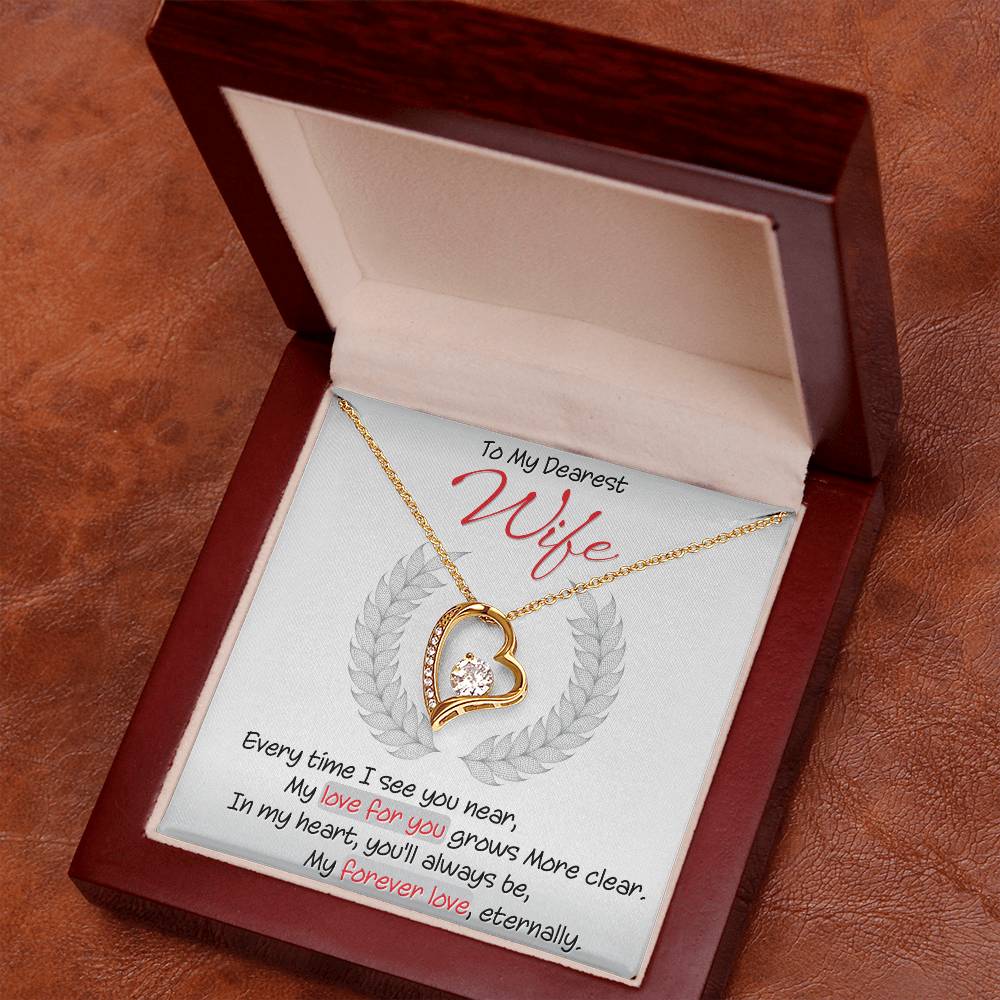 Best Gift for Wife: Meaningful Heart Pedant Necklace to Melt Her Heart [Light]