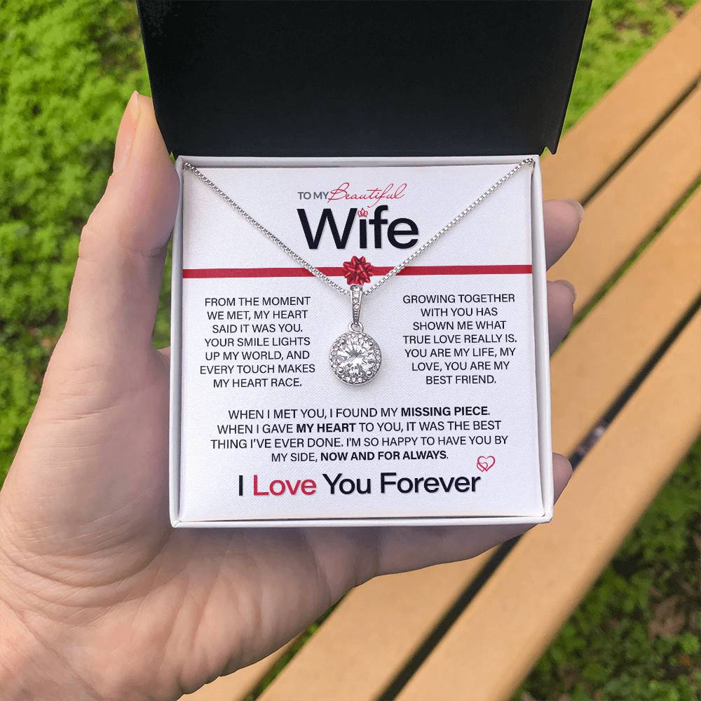 Best Gift for Your Wife: Eternal Love Necklace - Remind Her of Your Unending Love