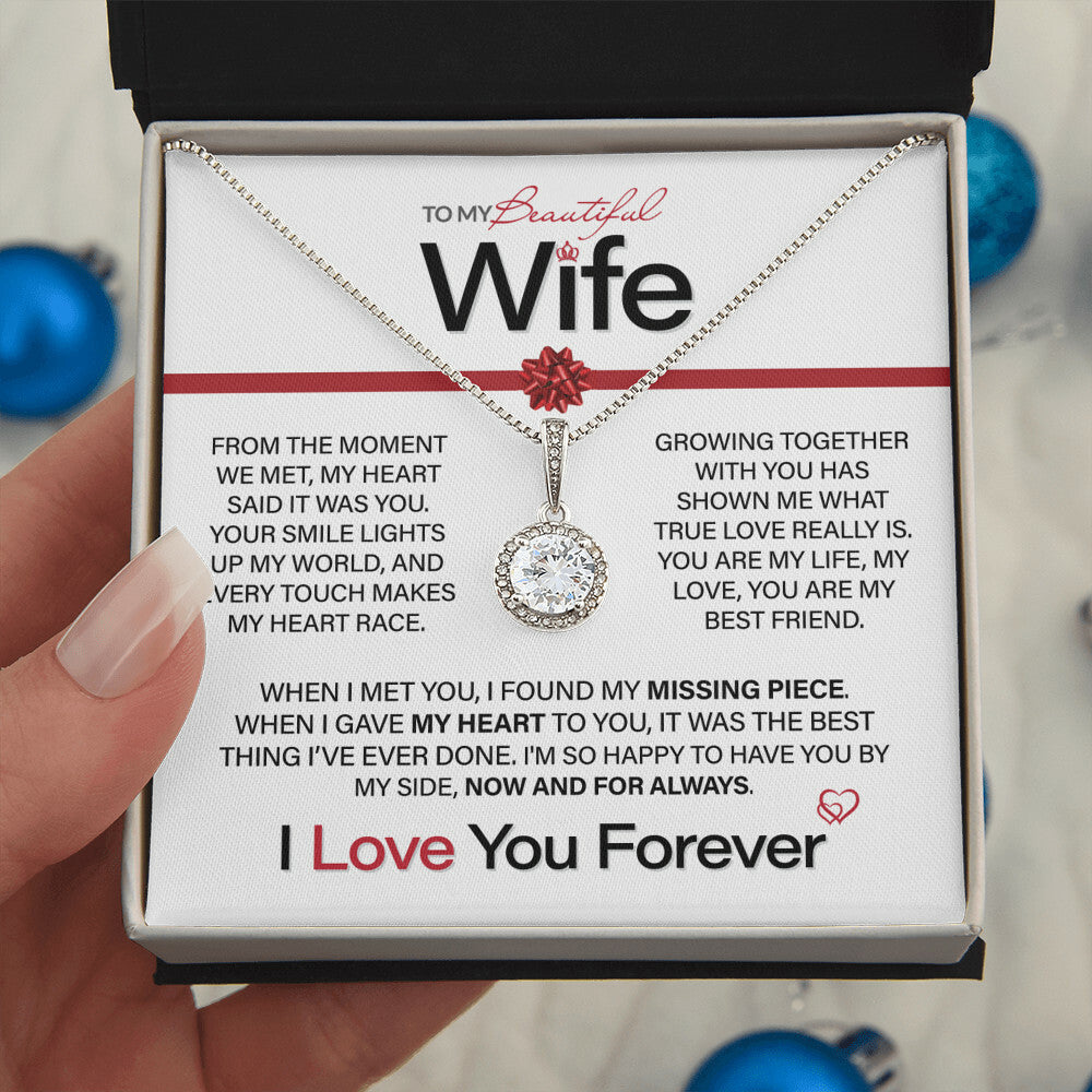 Best Gift for Your Wife: Eternal Love Necklace - Remind Her of Your Unending Love