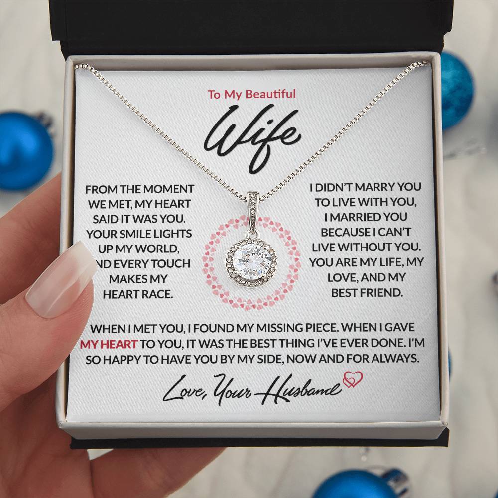 Best Gift for Your Wife: Eternal Love Necklace - Remind Her of Your Unending Love