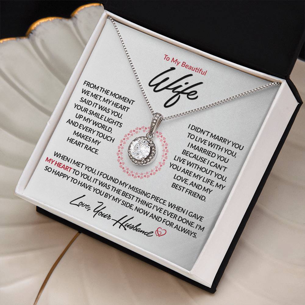 Best Gift for Your Wife: Eternal Love Necklace - Remind Her of Your Unending Love