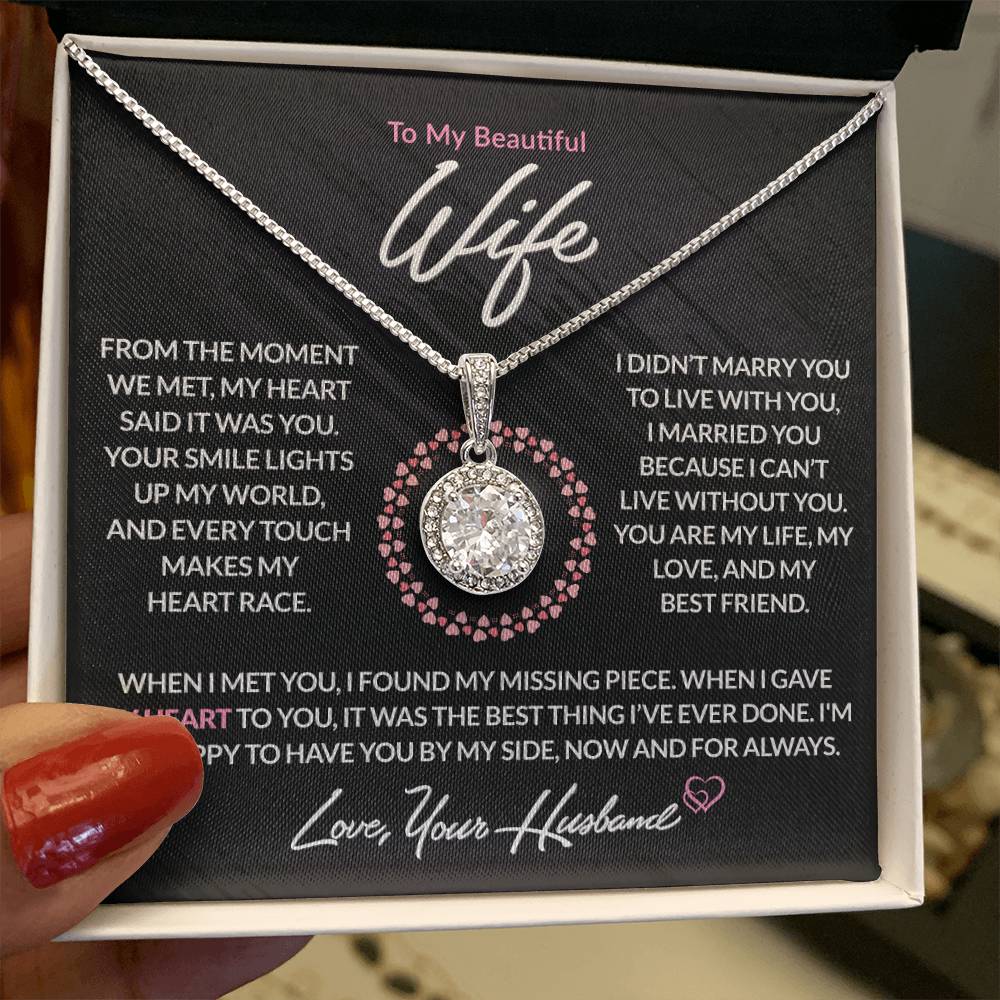 Best Gift for Your Wife: Eternal Love Necklace - Remind Her of Your Unending Love