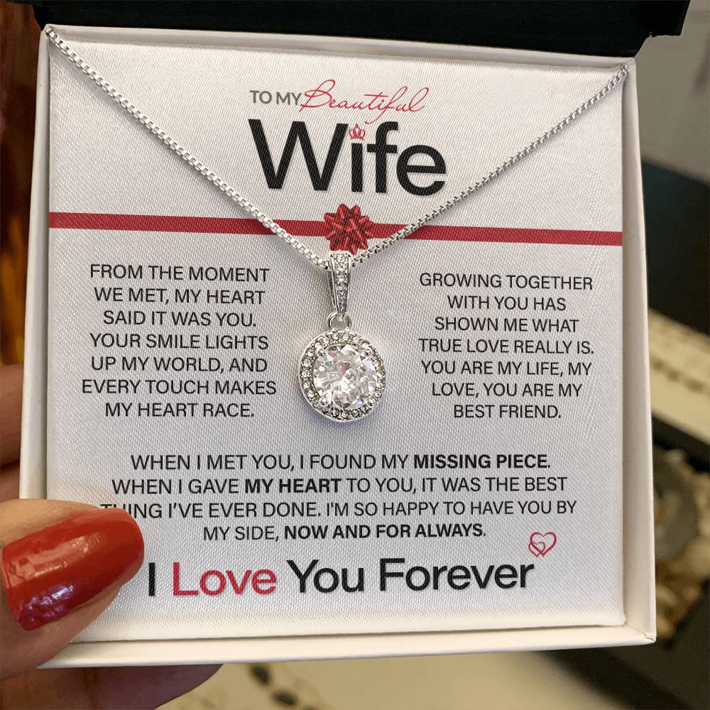 Best Gift for Your Wife: Eternal Love Necklace - Remind Her of Your Unending Love