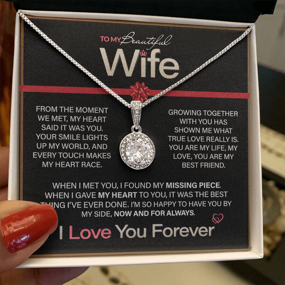 Best Gift for Your Wife: Eternal Love Necklace - Remind Her of Your Unending Love