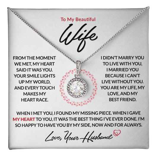 Best Gift for Your Wife: Eternal Love Necklace - Remind Her of Your Unending Love