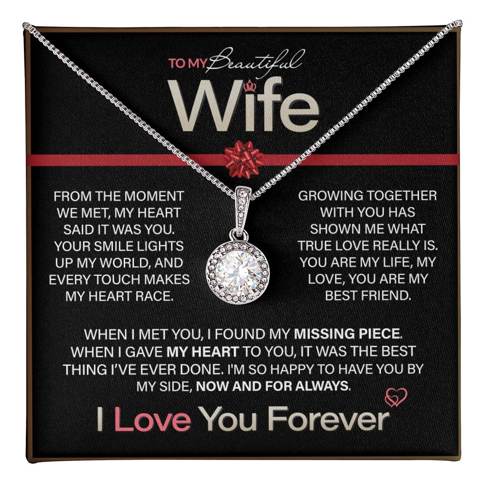 Best Gift for Your Wife: Eternal Love Necklace - Remind Her of Your Unending Love