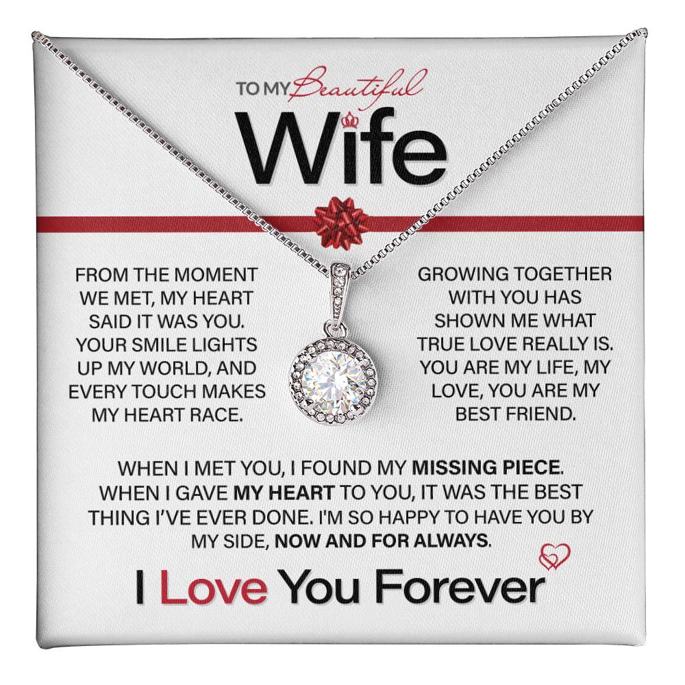 Best Gift for Your Wife: Eternal Love Necklace - Remind Her of Your Unending Love