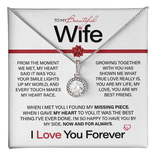 Best Gift for Your Wife: Eternal Love Necklace - Remind Her of Your Unending Love