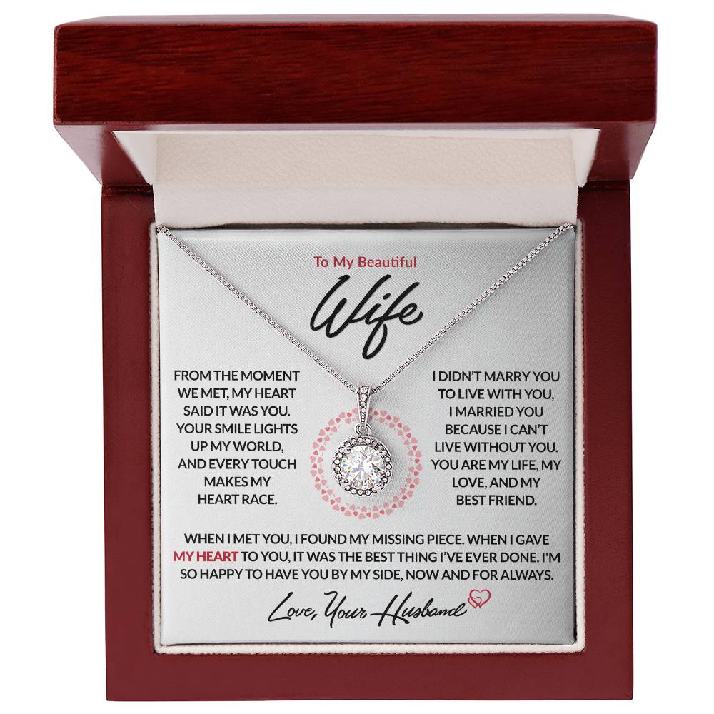 Best Gift for Your Wife: Eternal Love Necklace - Remind Her of Your Unending Love