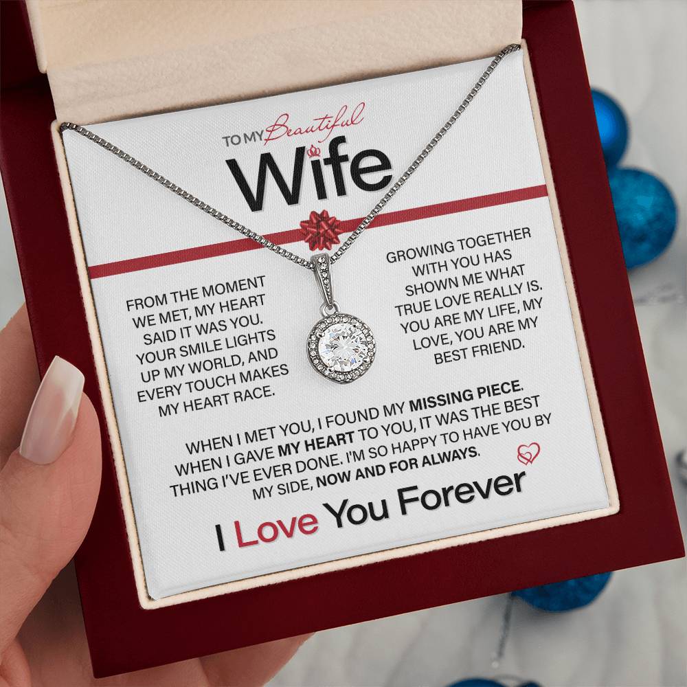 Best Gift for Your Wife: Eternal Love Necklace - Remind Her of Your Unending Love