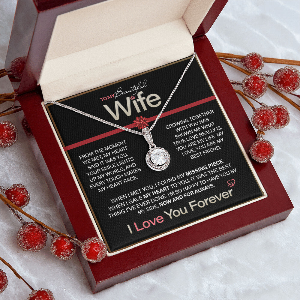 Best Gift for Your Wife: Eternal Love Necklace - Remind Her of Your Unending Love