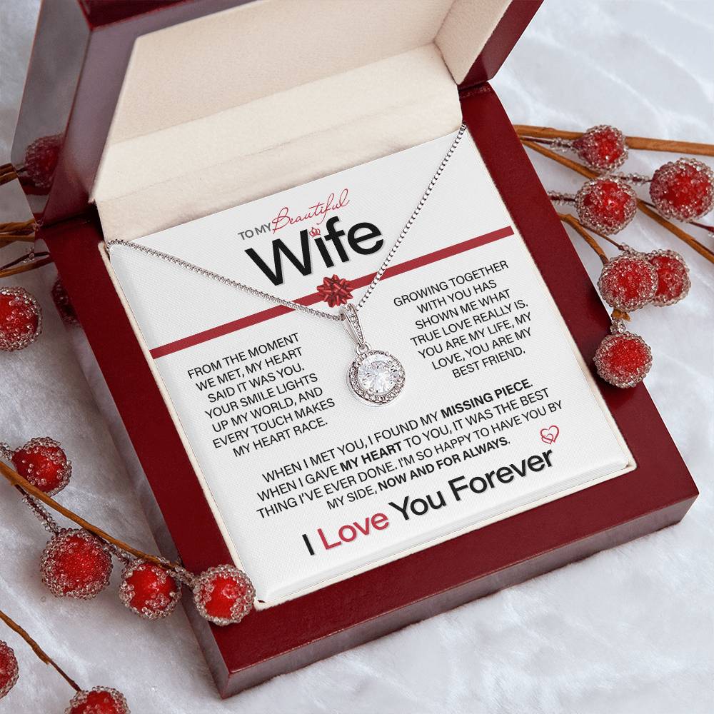 Best Gift for Your Wife: Eternal Love Necklace - Remind Her of Your Unending Love