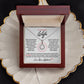 Best Gift for Your Wife: Eternal Love Necklace - Remind Her of Your Unending Love