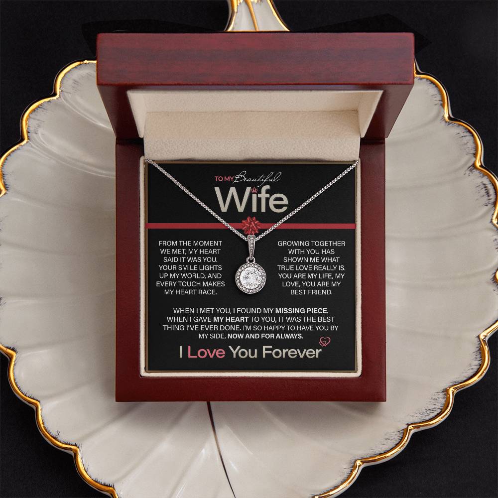 Best Gift for Your Wife: Eternal Love Necklace - Remind Her of Your Unending Love