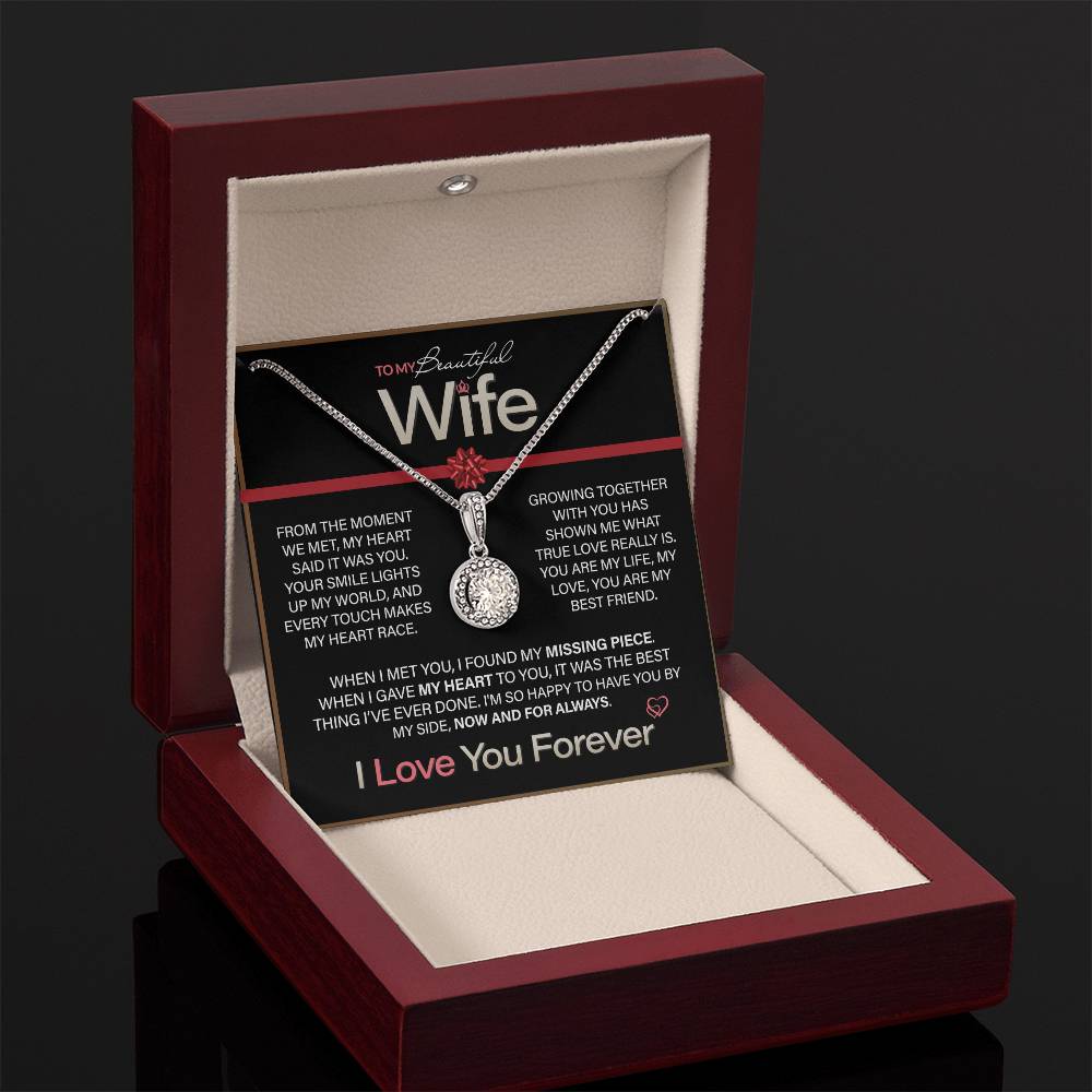 Best Gift for Your Wife: Eternal Love Necklace - Remind Her of Your Unending Love