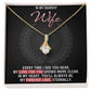 Best Gift for Wife: Meaningful Love Pedant Necklace to Melt Her Heart [Dark]