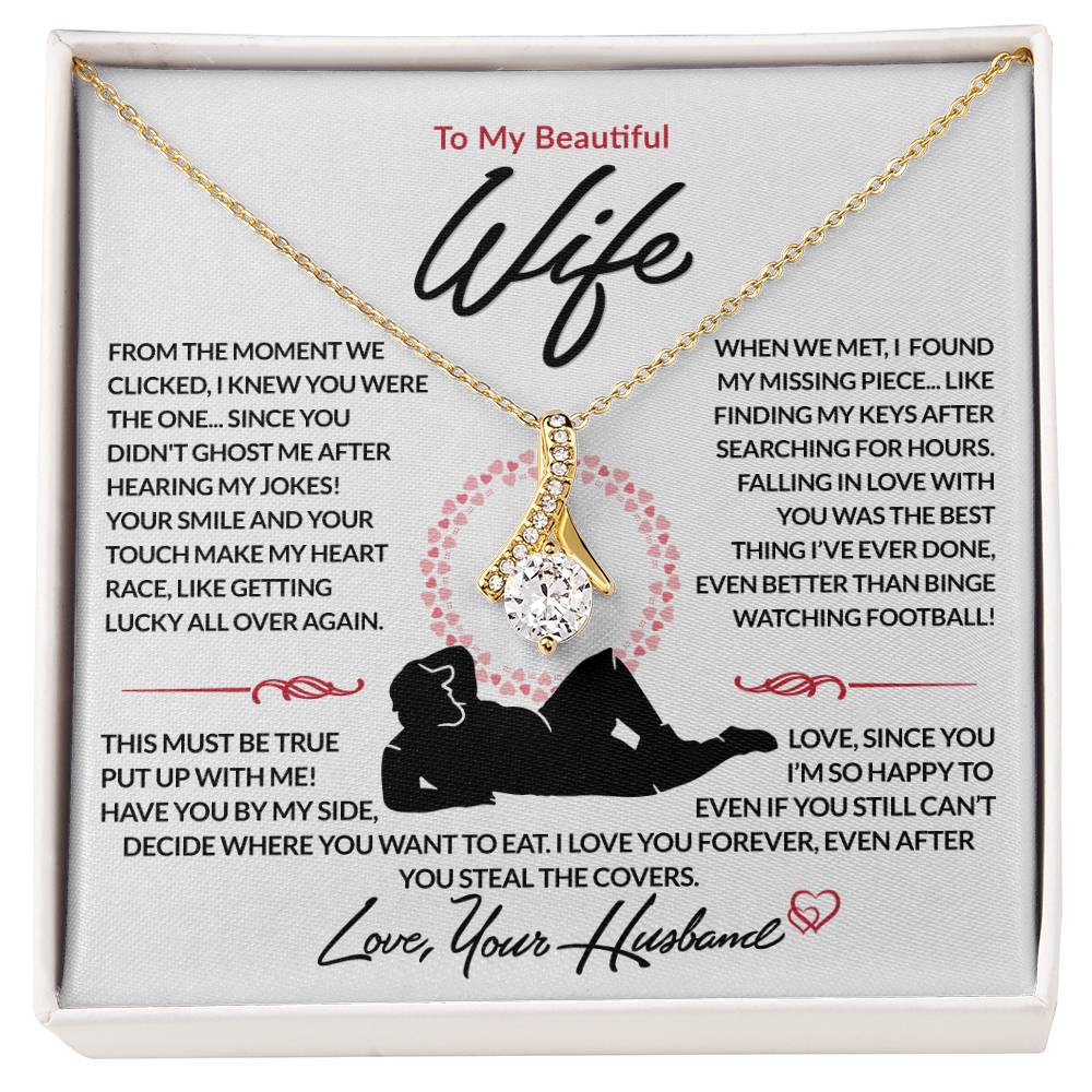 Best Gift for Your Wife: Forever Love Necklace - Remind Her What She Means to You