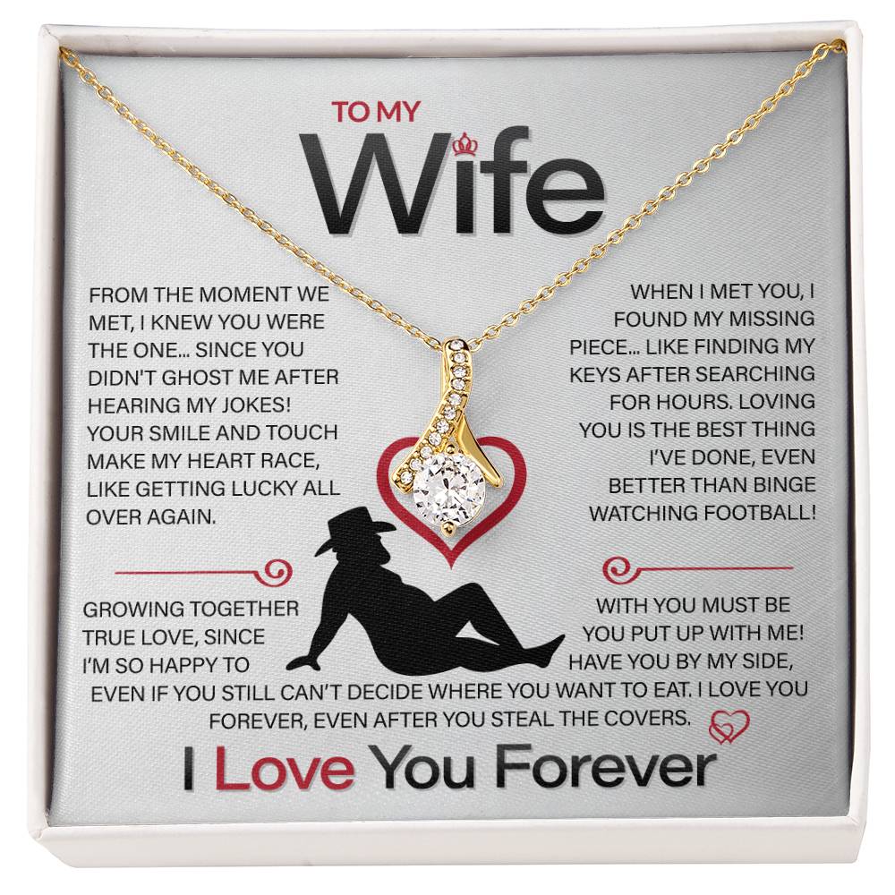 Best Gift for Your Wife: Forever Love Necklace - Remind Her What She Means to You