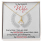 Best Gift for Wife: Meaningful Love Pedant Necklace to Melt Her Heart [Light]