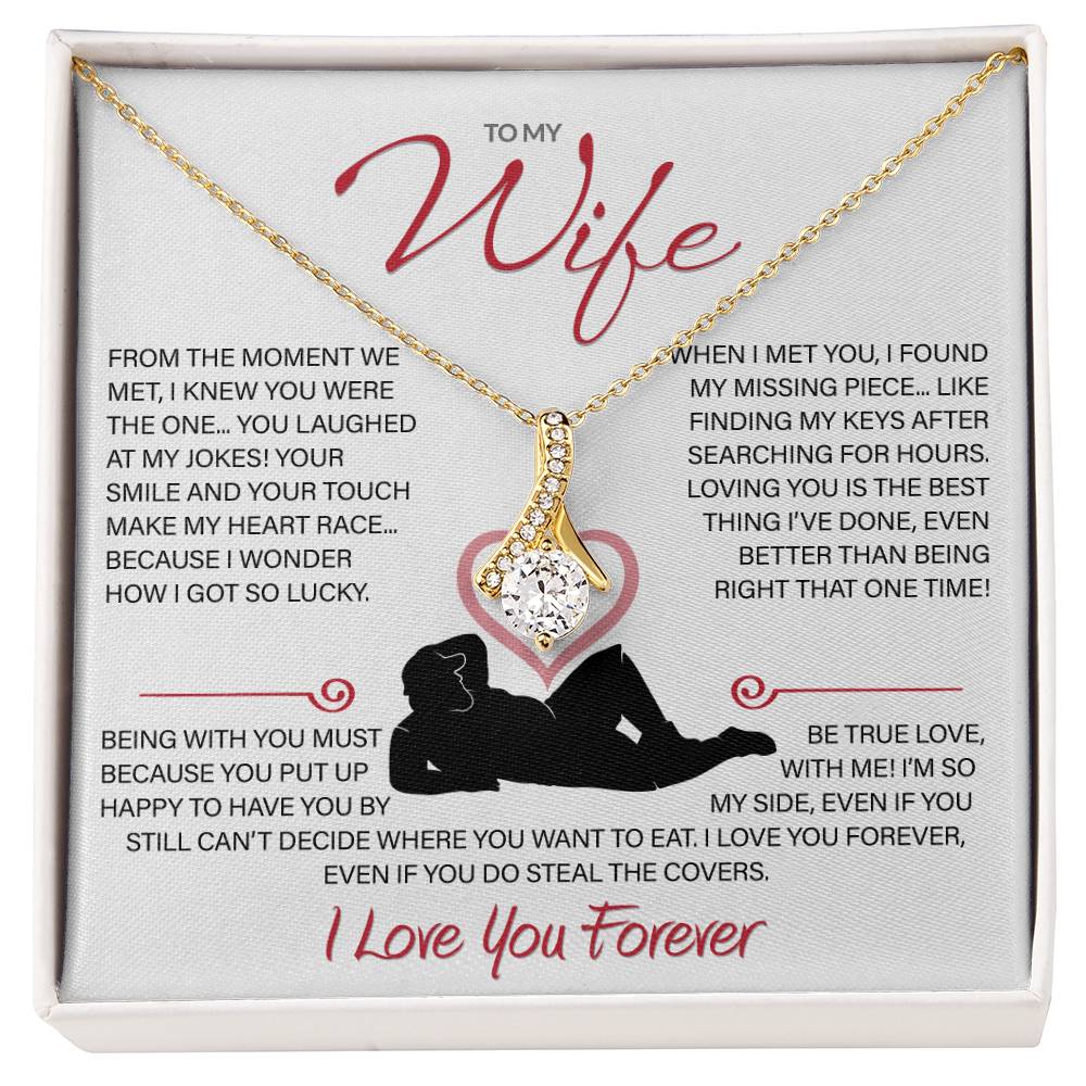 Best Gift for Your Wife: Forever Love Necklace - Remind Her What She Means to You