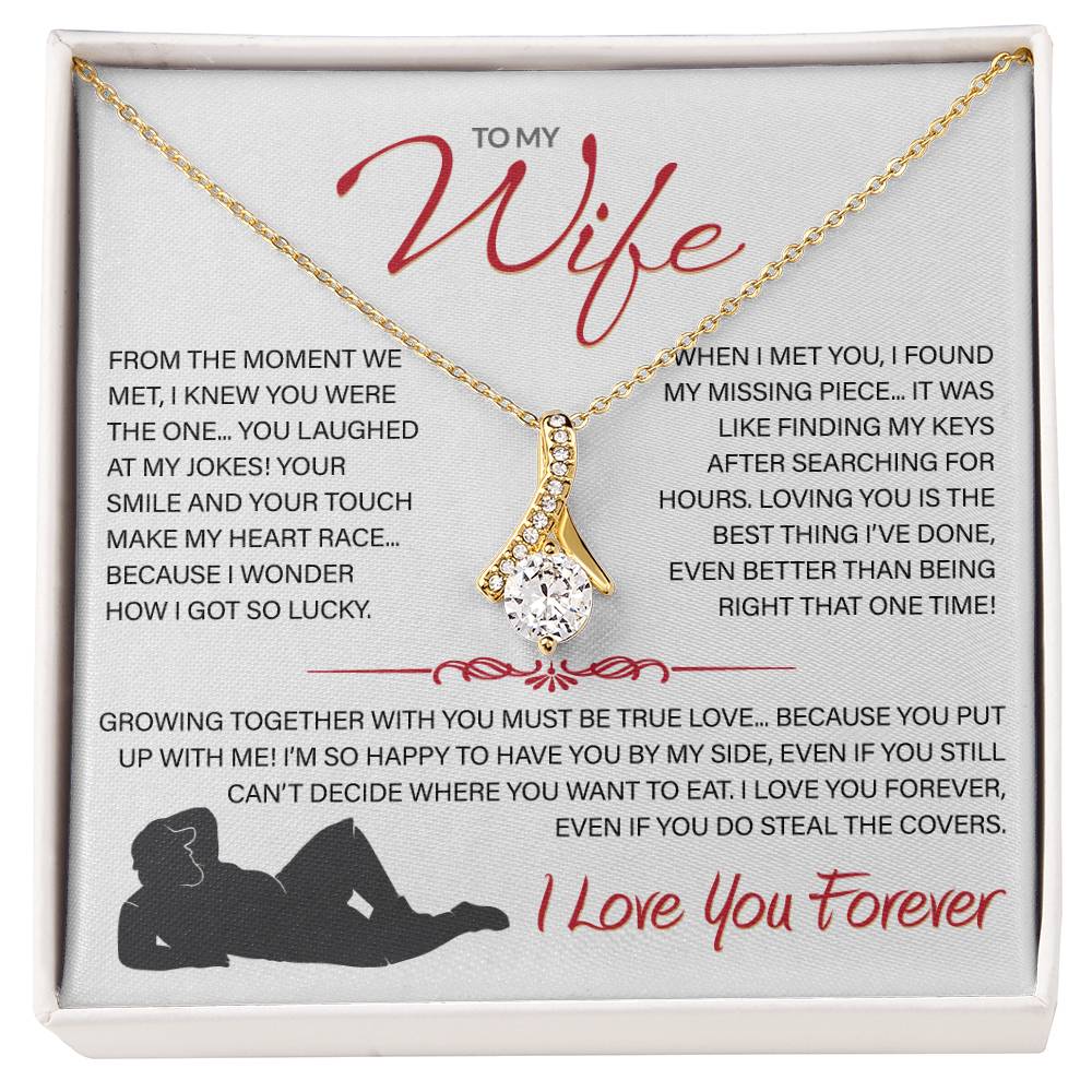 Best Gift for Your Wife: Forever Love Necklace - Remind Her What She Means to You