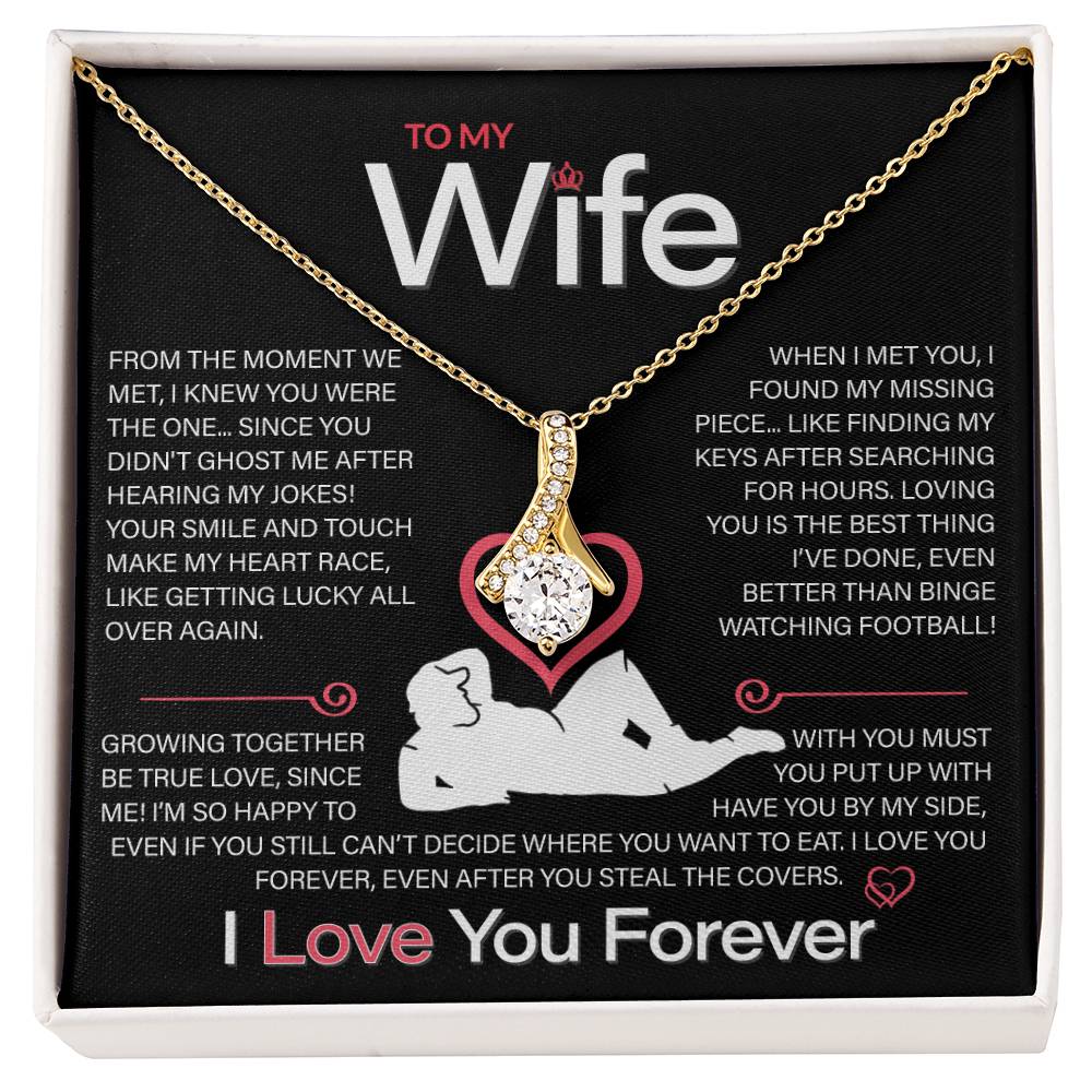 Best Gift for Your Wife: Forever Love Necklace - Remind Her What She Means to You