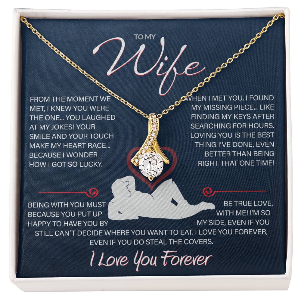 Best Gift for Your Wife: Forever Love Necklace - Remind Her What She Means to You