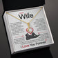 Best Gift for Your Wife: Forever Love Necklace - Remind Her What She Means to You