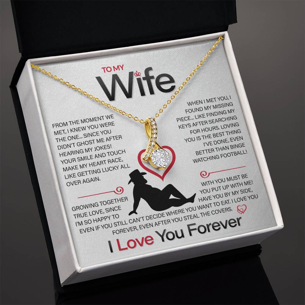 Best Gift for Your Wife: Forever Love Necklace - Remind Her What She Means to You