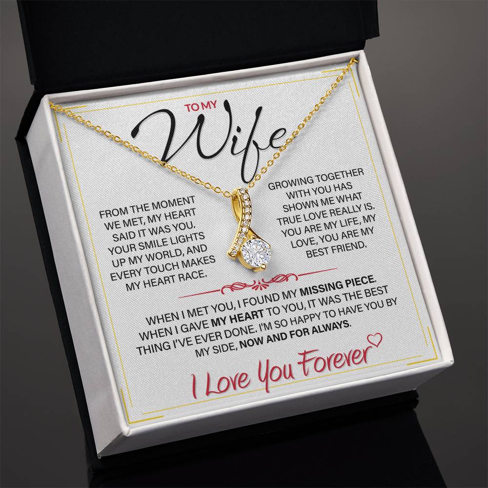 Best Gift for Your Wife: Forever Love Necklace - Remind Her of Your Love