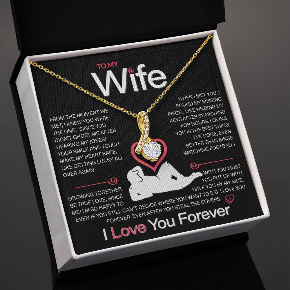 Best Gift for Your Wife: Forever Love Necklace - Remind Her What She Means to You